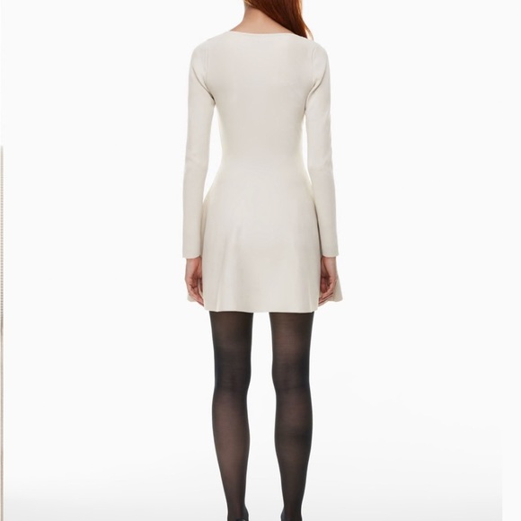 NWT Babaton Sculpt Knit Applause Dress in Deep Taupe - Picture 7 of 7
